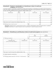 Form IT-652 Employer-Provided Childcare Credit - New York, Page 3