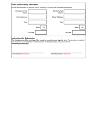 Form 306 &quot;Recommendation for Appointment as a Member of Board of Elections (Full Term or Unexpired Term)&quot; - Ohio, Page 2