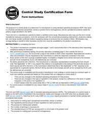 Document preview: Form MJ CS-001 Control Study Certification Form - Oregon