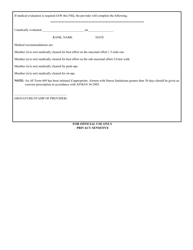 AF Form 4446A Air Force Physical Fitness Screening Questionnaire (Fsq), Page 3