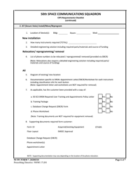 50 SW Form 7 &quot;Cyberspace Infrastructure Planning System (Cips) Requirements Checklist&quot;, Page 6