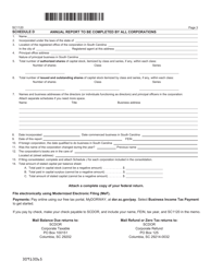 Form SC1120 C Corporation Income Tax Return - South Carolina, Page 3
