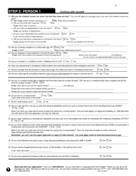 Application for Health Coverage &amp; Help Paying Costs - Tennessee, Page 5