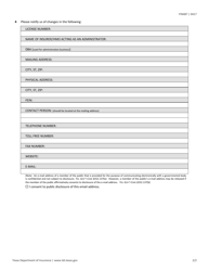 Form FIN487 Annual Report for Insurers and HMOs Subject to 28 Tac 7.1605 - Texas, Page 2