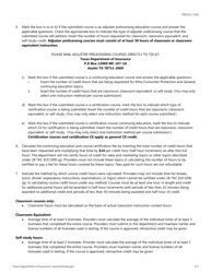 Form FIN516 Application for Course Certification - Texas, Page 5