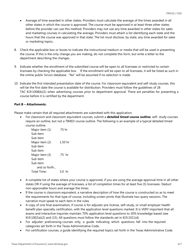 Form FIN516 Application for Course Certification - Texas, Page 6