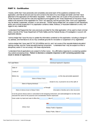 Form FIN579 Renewal Application for Navigator Individual Registration - Texas, Page 4