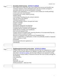 Form HMO007 Evidence of Coverage (Eoc) Checklist - Single Health Care Service Plan - Dental Care - Texas, Page 13