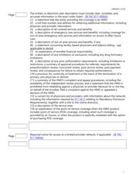 Form HMO007 Evidence of Coverage (Eoc) Checklist - Single Health Care Service Plan - Dental Care - Texas, Page 17
