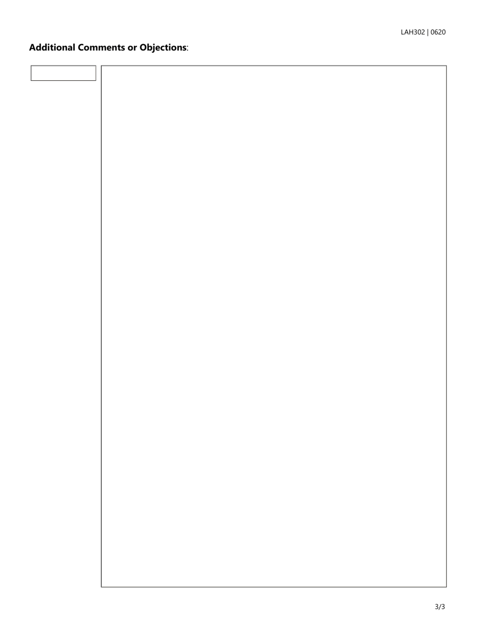 Form LAH302 Total and Partial Assumptions, Mergers, Name Changes, Redomestication, and Demutualization Form Filings Checklist - Texas, Page 3