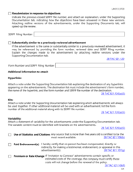 Form LAH313 Advertising Transmittal Checklist and Certification Form - Texas, Page 3