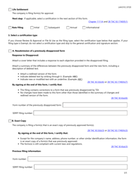 Form LAH310 Life and Health Transmittal Checklist and Certification Form - Texas, Page 3