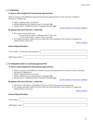 Form LAH310 Life and Health Transmittal Checklist and Certification Form - Texas, Page 4