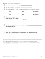 Form PC406 Request for Applications - Appraisal Umpires - Texas, Page 7