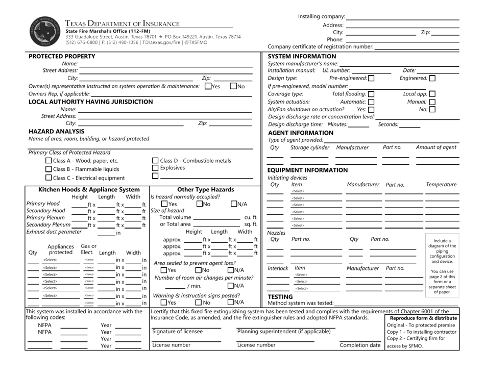 Form SF205 Fill Out, Sign Online and Download Fillable PDF, Texas