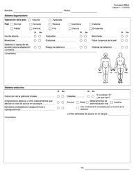 Formulario 8584-S Valoracion Integral De Enfermeria - Texas (Spanish), Page 6