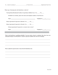 Form SNT-12 Supplemental Needs Trust Accounting - New York City, Page 14