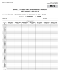 Form BOE-517-LE Property Statement - Local Exchange Telephone Companies - California, Page 8