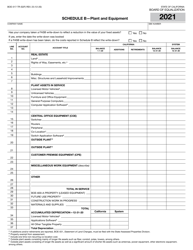 Form BOE-517-TR Property Statement -telecommunications - Short Form - California, Page 3