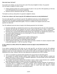 Form 222 T-Drop Account Distribution Request - Arkansas, Page 3