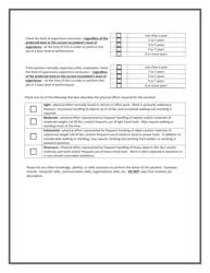 Position Classification Questionnaire - Arkansas, Page 6