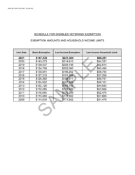 Form BOE-261-GNT Disabled Veterans&#039; Exemption Change of Eligibility Report - California, Page 3