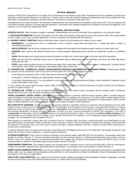 Form BOE-576-D Vessel Property Statement - Sample - California, Page 3
