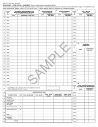 Form BOE-571-L Business Property Statement, Long Form - Sample - California, Page 2