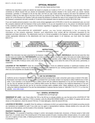 Form BOE-571-L Business Property Statement, Long Form - Sample - California, Page 4