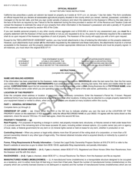 Form BOE-571-F Agricultural Property Statement - California, Page 5