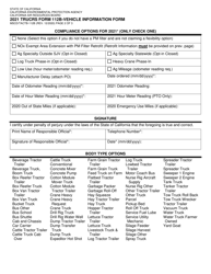 Form MSCD/TACTB-112B (TRUCRS Form 112B) Vehicle Information Form - California, Page 2