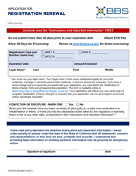 Form 37M-408 Application for Registration Renewal - California, Page 3
