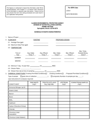 Schedule N Waste Characteristics - Illinois, Page 3