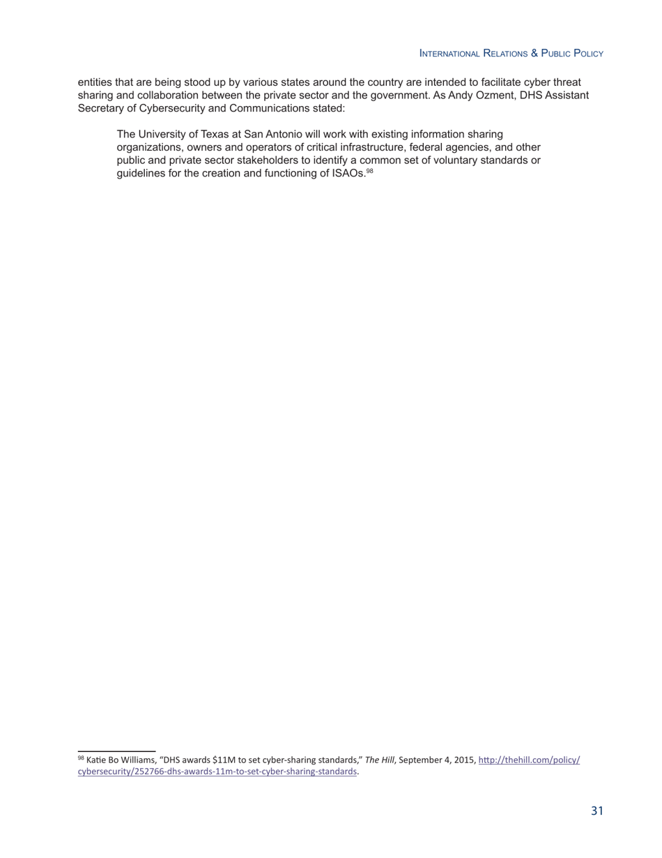 State of the States on Cybersecurity - Francesca Spidalieri, Pell Center, Page 31