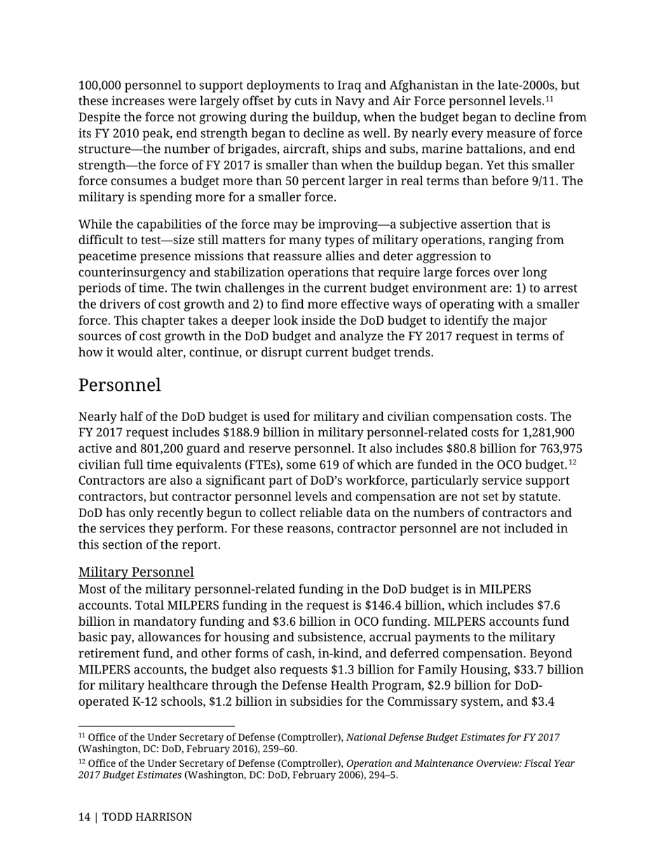 Analysis of the FY 2017 Defense Budget - Todd Harrison, Csis, Page 21