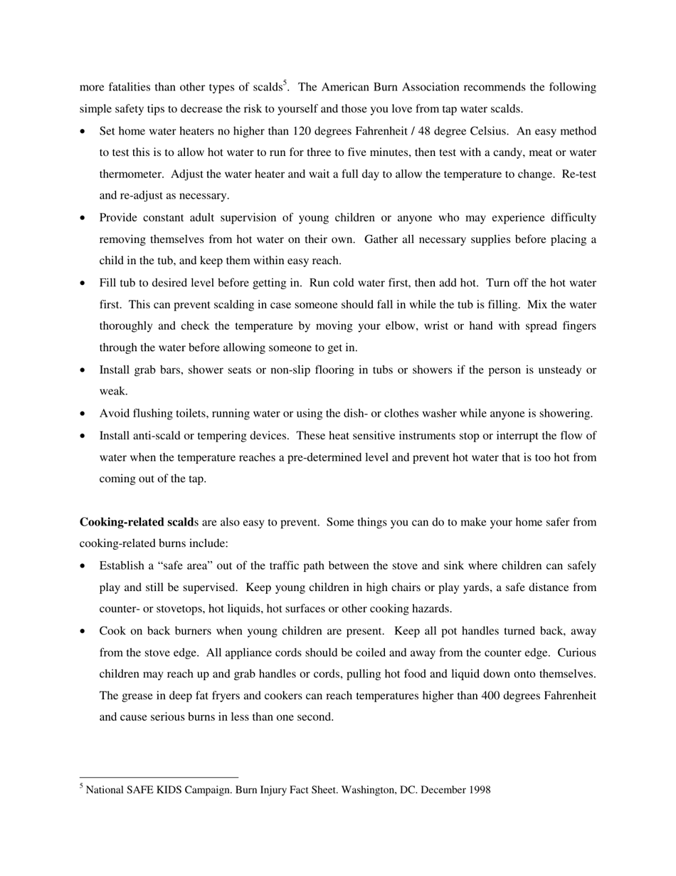 Scalds: a Burning Issue - American Burn Association, Page 11