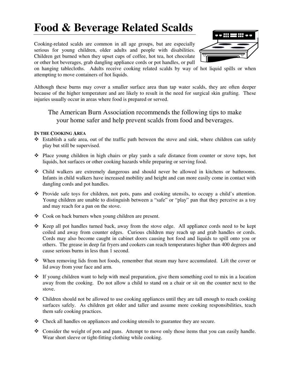 Scalds: a Burning Issue - American Burn Association, Page 18
