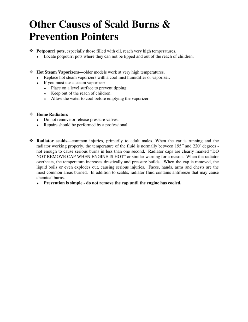 Scalds: a Burning Issue - American Burn Association, Page 21