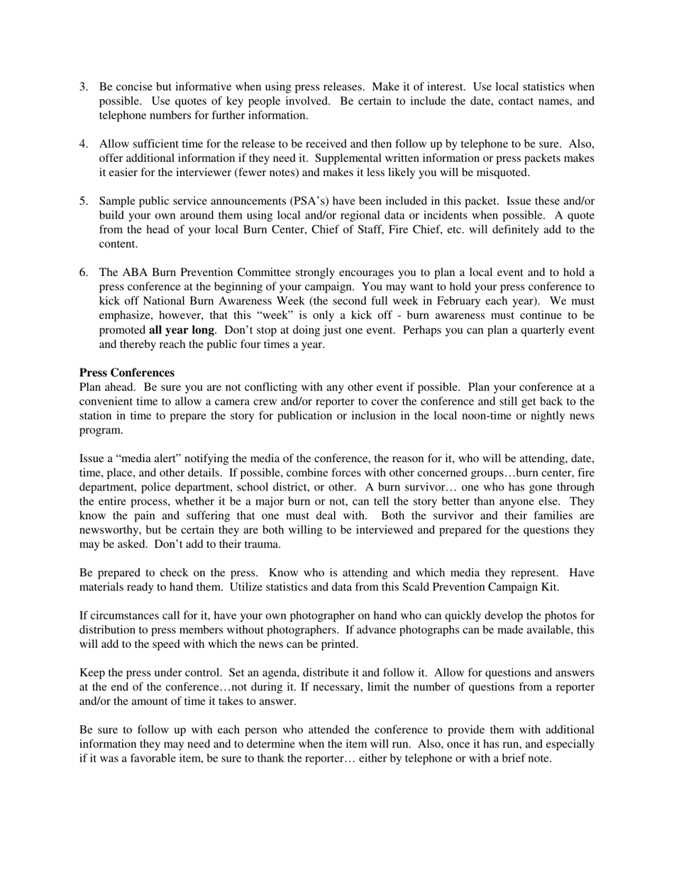 Scalds: a Burning Issue - American Burn Association, Page 8