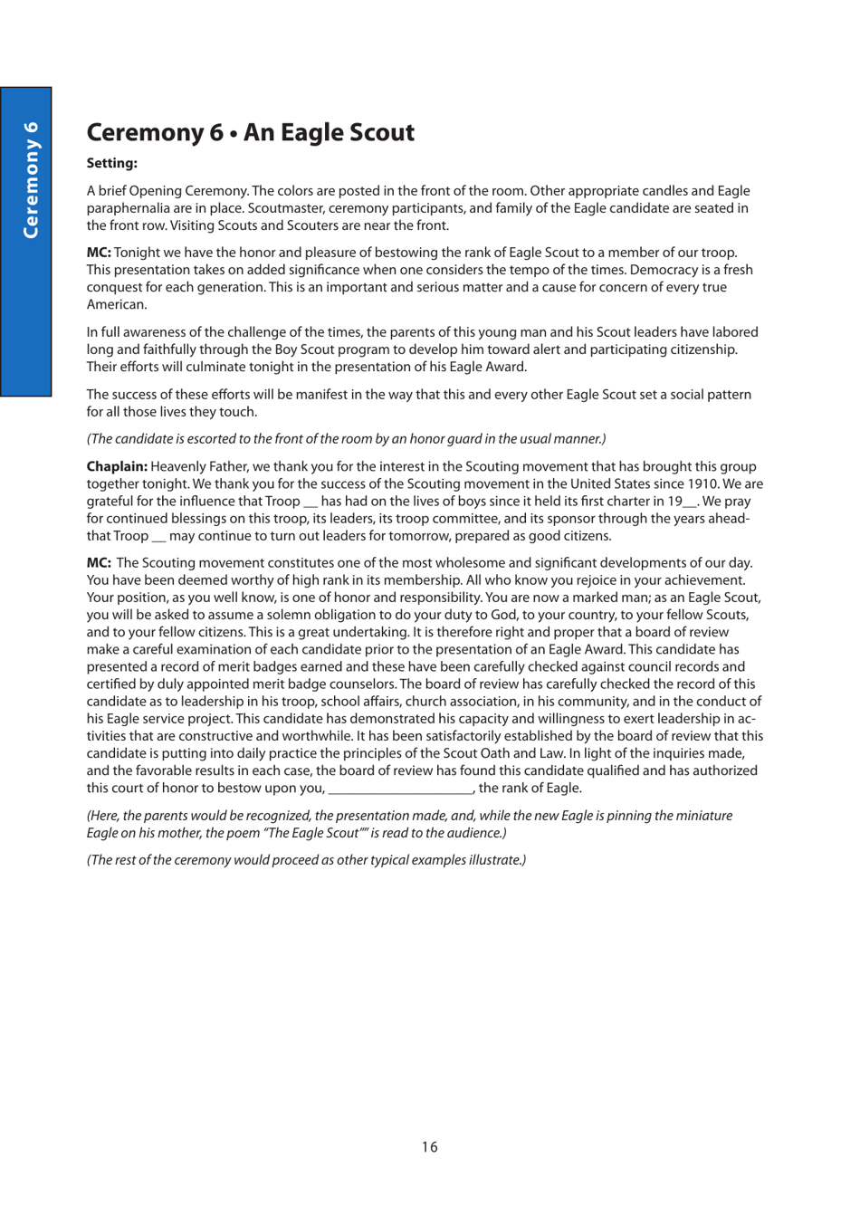 Eagle Scout Award Booklet - Nesa, Page 16