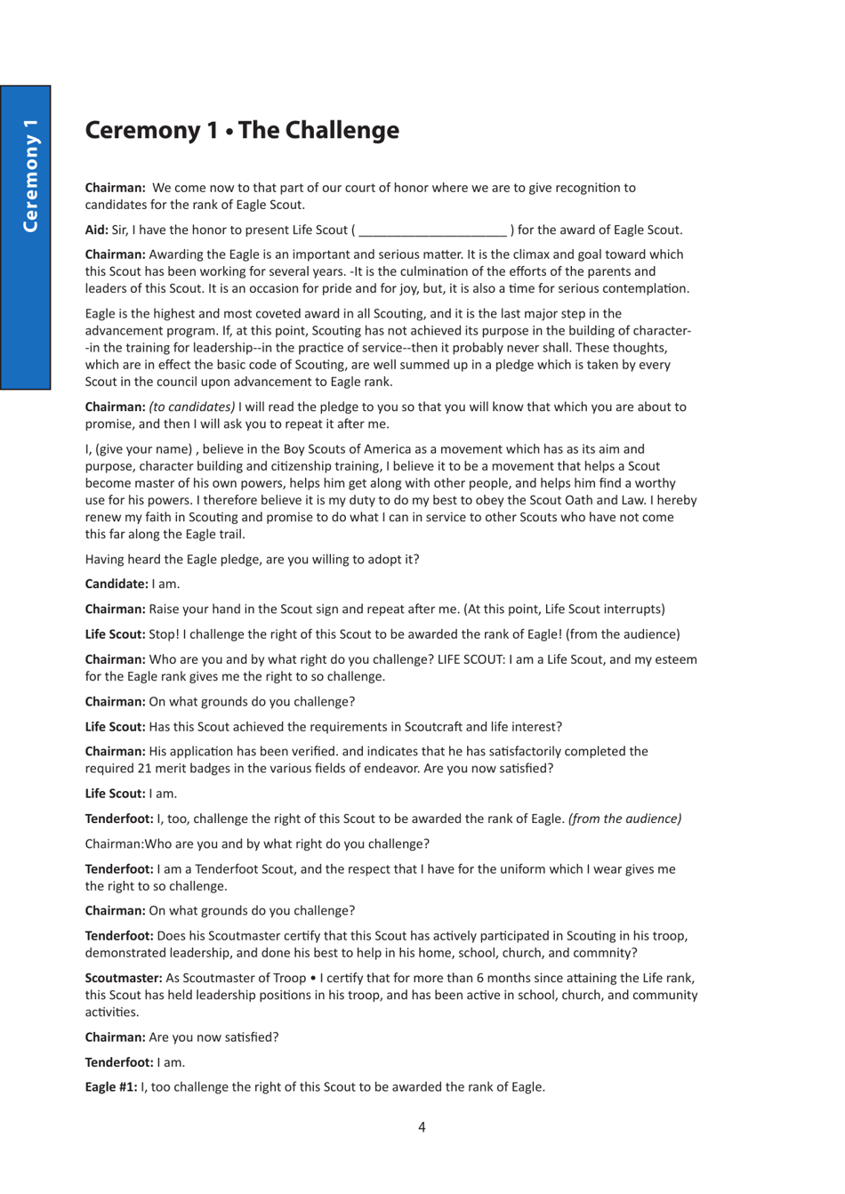 Eagle Scout Award Booklet - Nesa, Page 4