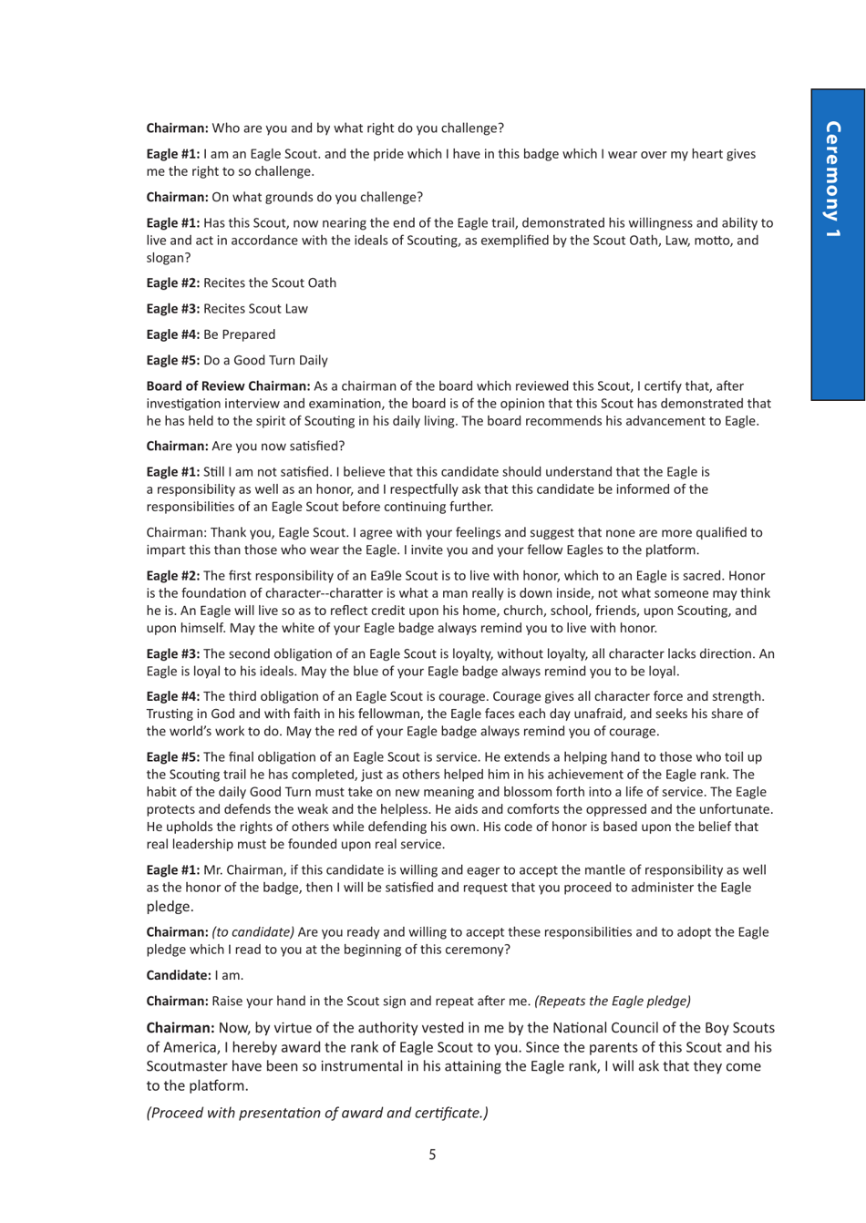 Eagle Scout Award Booklet - Nesa, Page 5