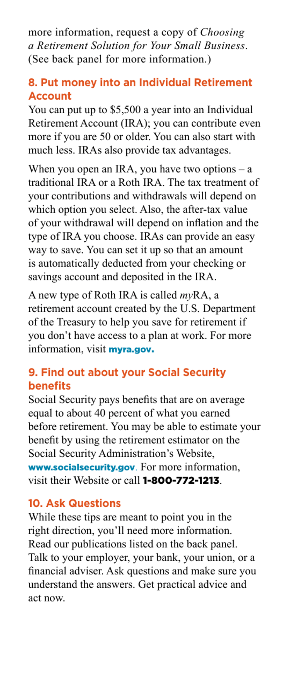 Top 10 Ways to Prepare for Retirement, Page 5