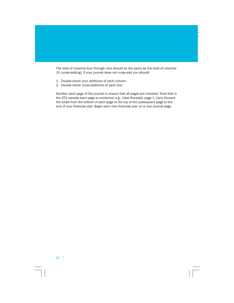 Keeping the Record Straight: Introductory Accounting for Not-For-Profit Organizations, Page 12