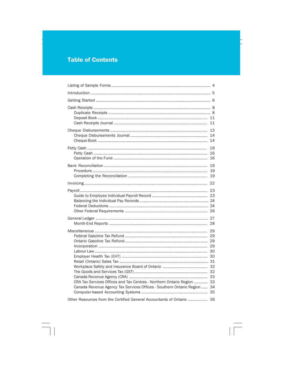 Keeping the Record Straight: Introductory Accounting for Not-For-Profit Organizations, Page 3