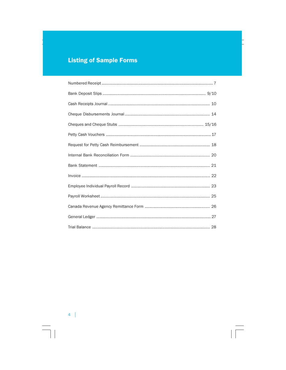 Keeping the Record Straight: Introductory Accounting for Not-For-Profit Organizations, Page 4