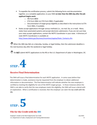 Employer&#039;s Guide to the Work Opportunity Pportunity Tax Credit, Page 8