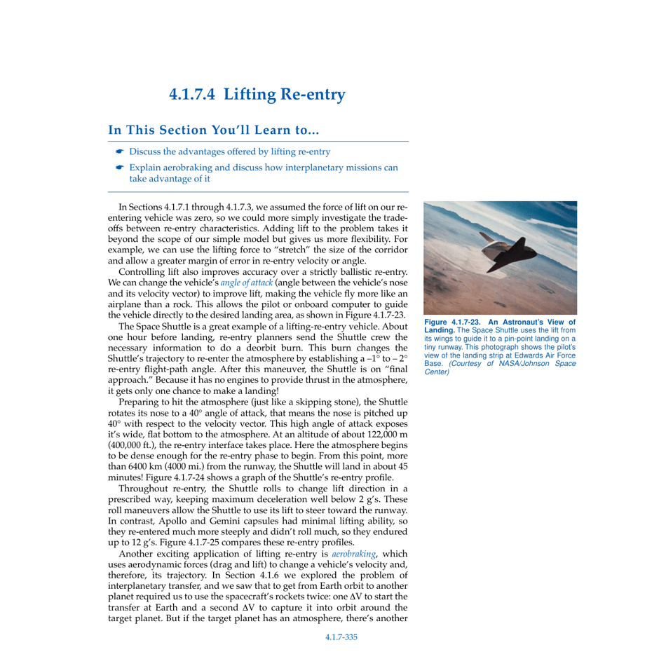 Chapter 4.1.7 - Returning From Space: Re-entry, Page 28