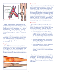 Deep Vein Thrombosis and Travel, Page 2