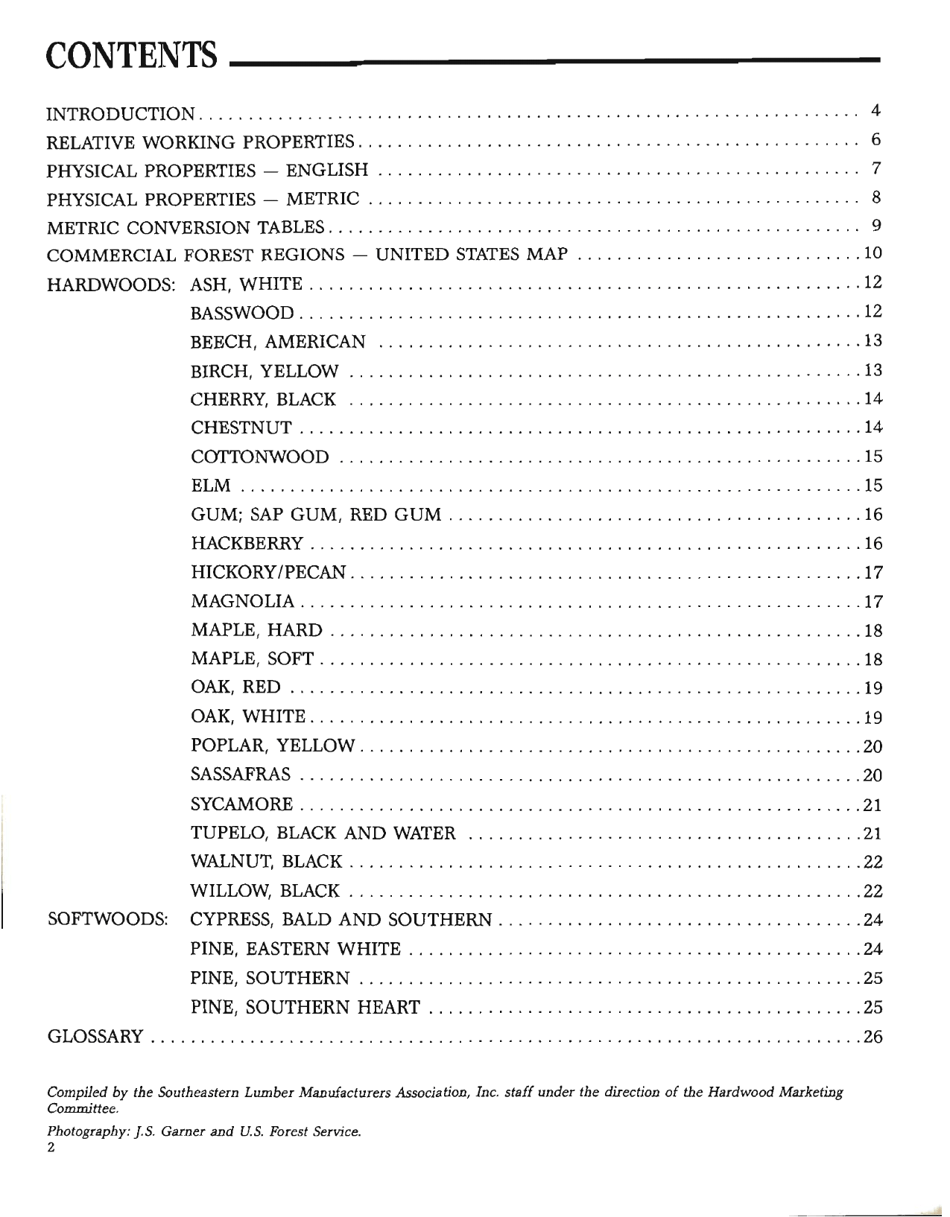 The Hardwood Handbook: an Illustrated Guide to Appalachian and Southern Lumber, Page 3